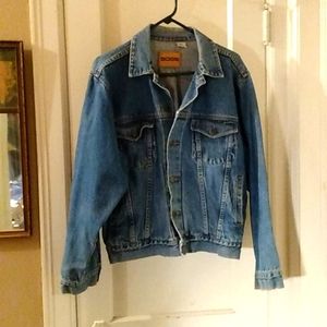 Ladies vintage unlined denim jean jacket